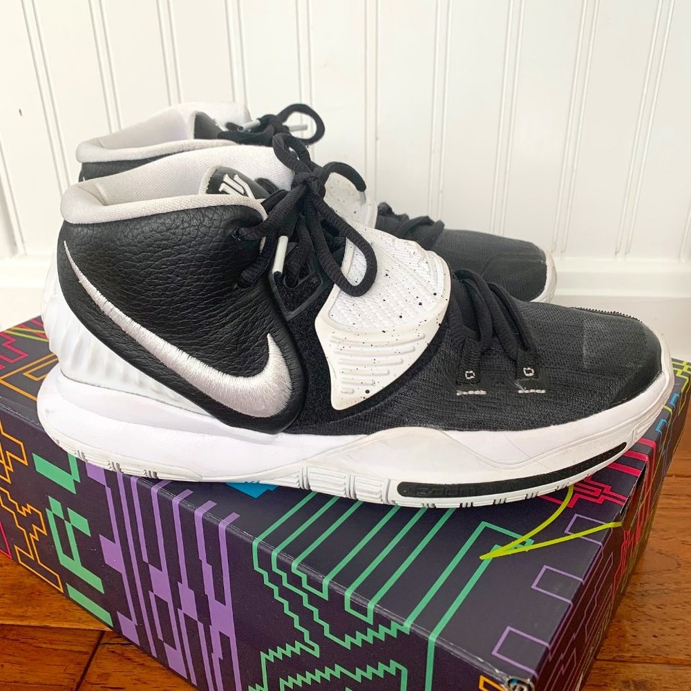 Nike Kyrie 6 TB Black/White Basketball shoes - Mens 8 / Womens 9.5